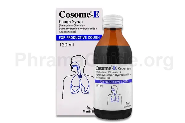 Cosome-E Syrup Uses and Indications