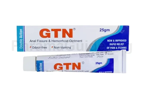 GTN Cream Uses and Indications