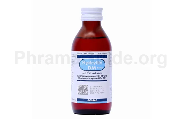 Hydryllin DM Syrup Uses and Indications