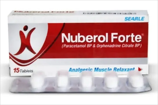 Nuberol Forte Tablets by Searle Pharma in Pakistan