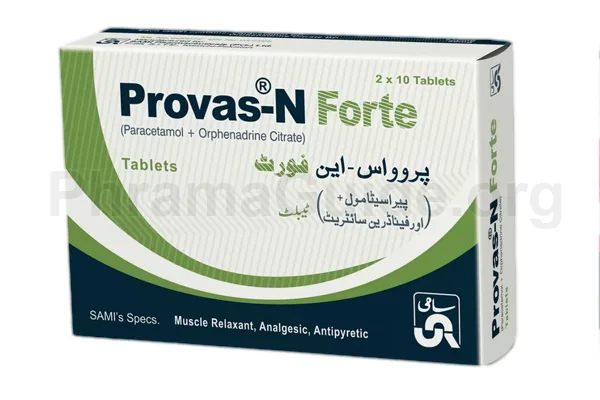 Provas N Forte Uses and Indications