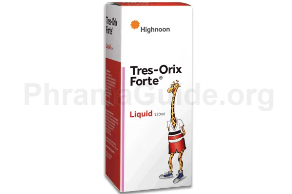 Tres Orix Forte Syrup Uses and Indications