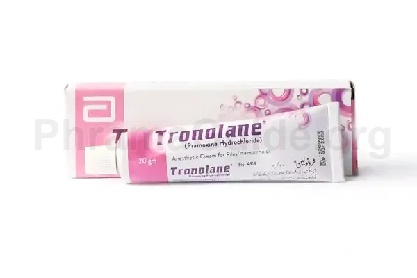 Tronolane Cream Uses and Indications