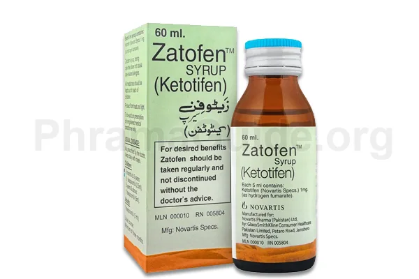 Zatofen Syrup Uses and Indications